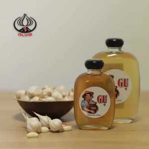GỤ Tỏi khô Lý Sơn - OLVIS, 100ml và 250ml (Ngâm ủ truyền thống)